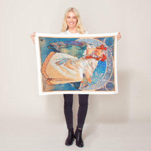 Princess Hyacinth, Mucha Fleece Blanket
