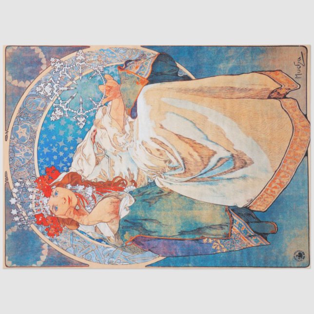Princess Hyacinth, Mucha Tissue Paper (Front)