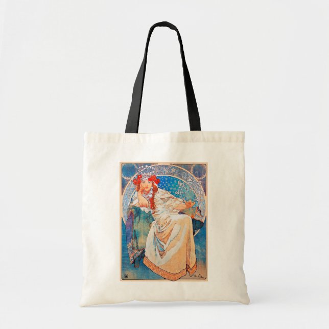 Princess Hyacinth, Mucha Tote Bag (Front)