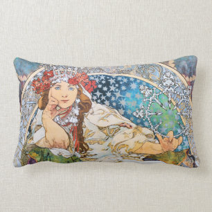 Princess Hyacinth Vintage Theatre Advertisement Lumbar Cushion
