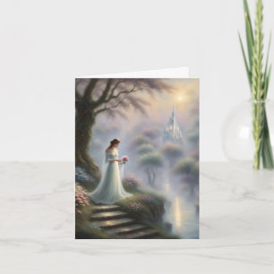 Princess In a Enchanted Garden Note Card
