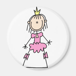 Princess In Ball Gown Magnet