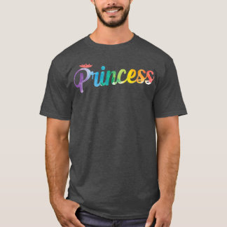 Princess in colourful Friend Daughter  T-Shirt