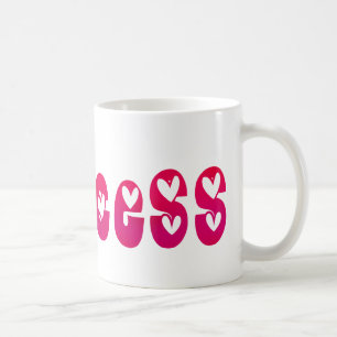 Princess in Hearts Coffee Mug