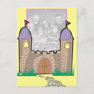 Princess in her Own castle! Postcard
