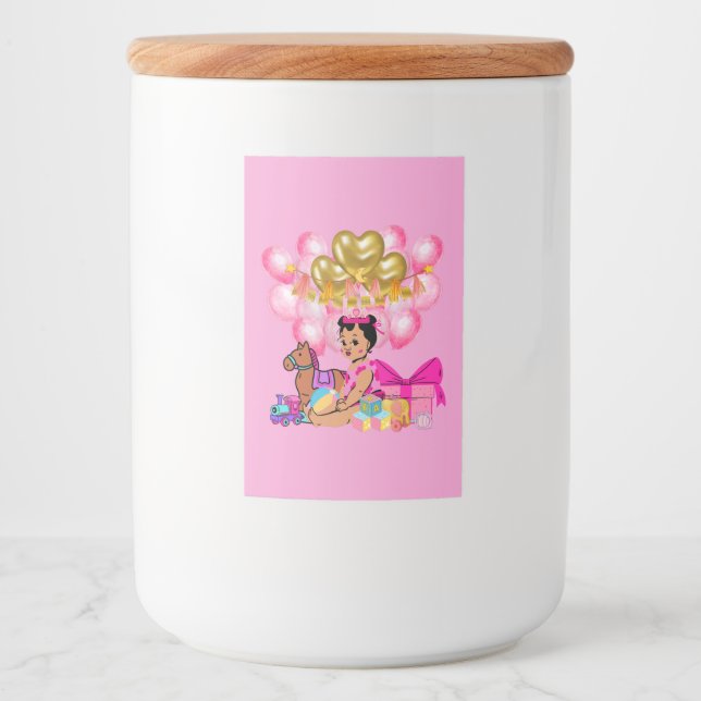 Princess in Pink  Food Label (Front)