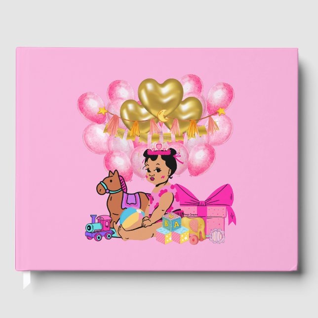 Princess in Pink  Guest Book (Front)