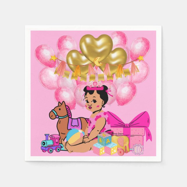 Princess in Pink  Napkin (Front)