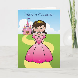 Princess in Pink Party Invitation Card