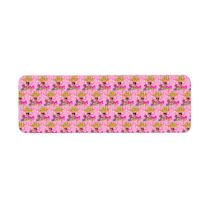 Princess in Pink Return Address Label