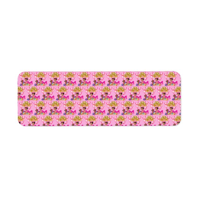 Princess in Pink  Return Address Label (Front)