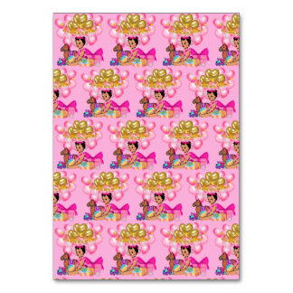 Princess in Pink  Table Number