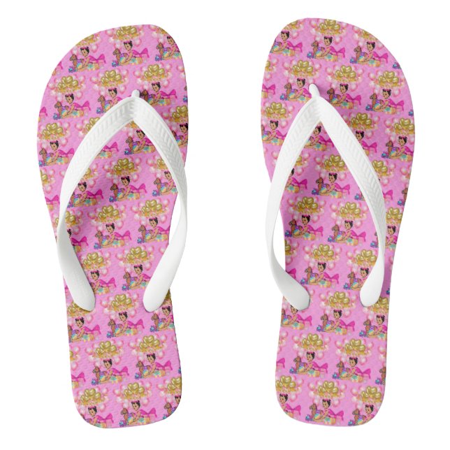 Princess in Pink  Thongs (Footbed)