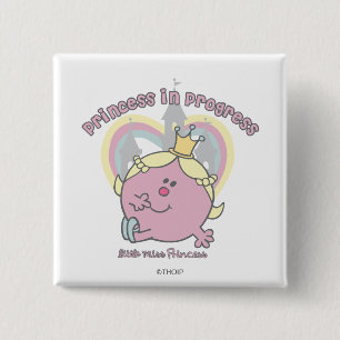 Princess in Progress 15 Cm Square Badge
