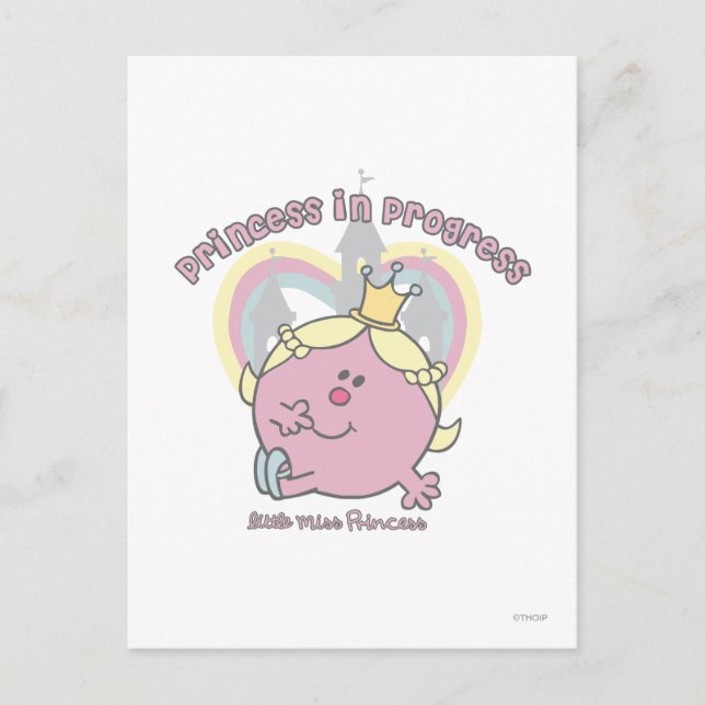 Princess in Progress Postcard (Front)