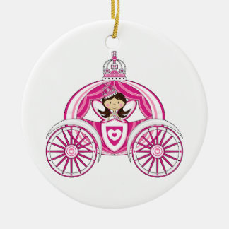 Princess in Royal Carriage Ornament
