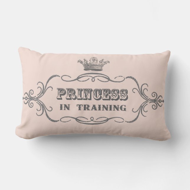 Princess in Training pillow (Front)
