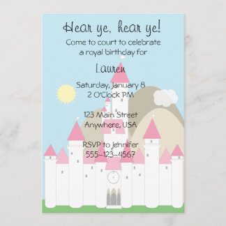 Princess Invitation