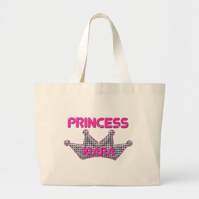 Princess Kiara Large Tote Bag (Front)