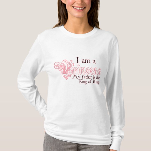 Princess King of Kings long sleeve tee (Front)