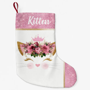 Princess Kitty Custom Christmas Stocking
