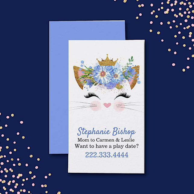 Princess Kitty Mummy Play Date Card (Creator Uploaded)