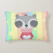 Princess Kitty Nursery Accent Pillow