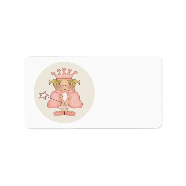 Princess Label (Front)