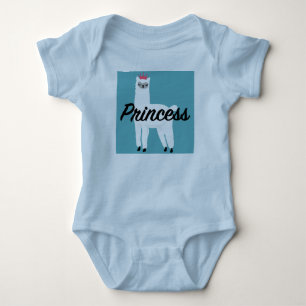 Princess Lama Design - Baby Jersey Bodysuit