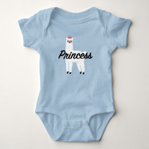 Princess Lama Design - Baby Jersey Bodysuit