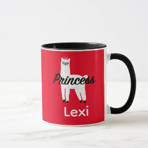 Princess Lama Design - Combo Mug