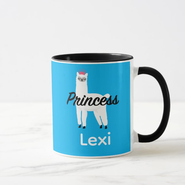 Princess Lama Design - Combo Mug (Right)