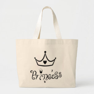 Princess Large Tote Bag