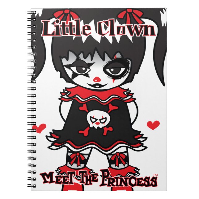 Princess Little Clown Notebook (Front)