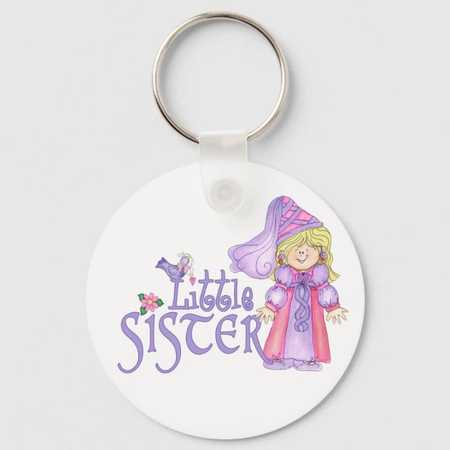 Princess Little Sister Key Ring (Front)