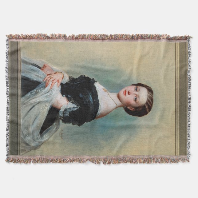 Princess Louise, Duchess of Argyll Throw Blanket (Front)