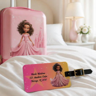 Princess Luggage Tag