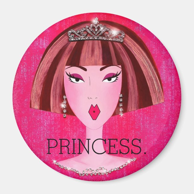 "PRINCESS." MAGNET (Front)