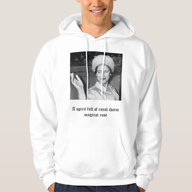 princess margaret hoodies (Front)