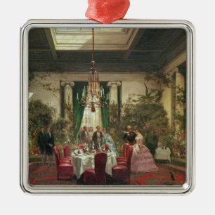 Princess Mathilde's Salle-a-Manger Metal Tree Decoration