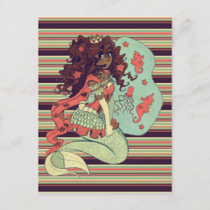 Princess Mermaid Postcard
