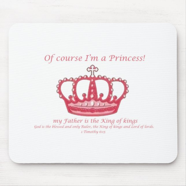 Princess Mouse Pad (Front)