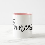 Princess Mug<br><div class="desc">The perfect,  simple,  useful gift for your mini-me for a birthday,  a gift from an elf around the holidays,  or any other occasion.  No more getting the mugs mixed up at family gatherings; this one belongs to your Princess.</div>