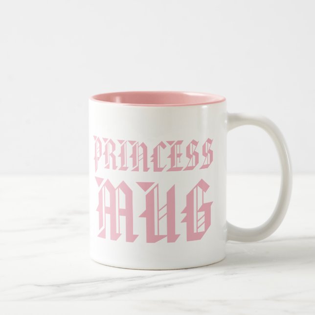 Princess mug | Fun Humor Slogan Girl Kids Mug (Right)