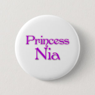 Princess Nia 6 Cm Round Badge