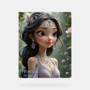 Princess Noelle: Enchanted Grace Acrylic Sign