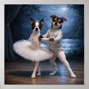 "Princess Odette & Prince Siegfried" Poster