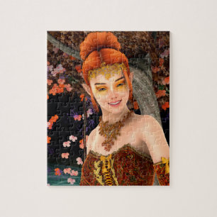 Princess of Autumn Jigsaw Puzzle