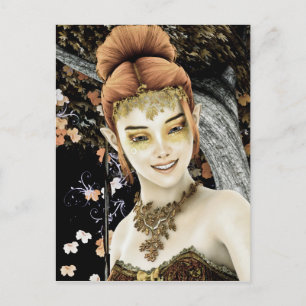 Princess of Autumn Postcard
