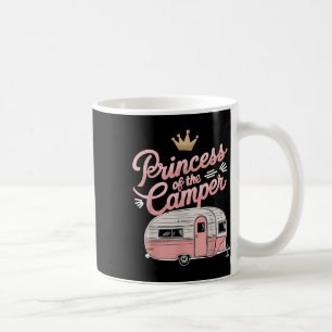 Princess Of Camper Camping Van Trailer Rv A Women Coffee Mug